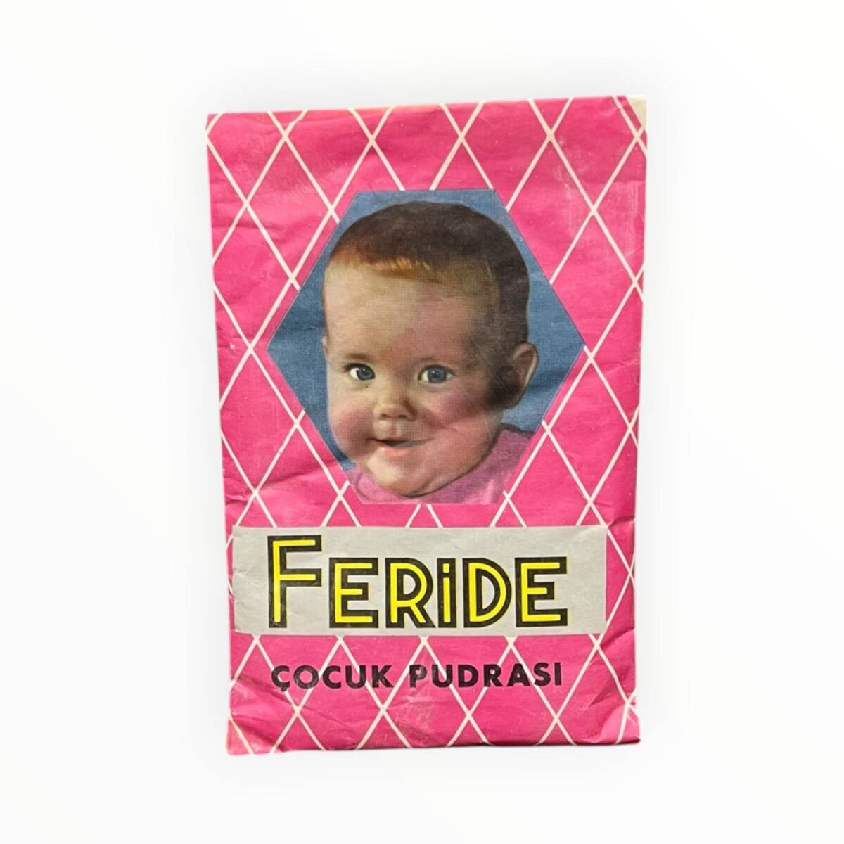  Vintage 1970's FERİDE Çocuk Pudrası AOB9023 - 2