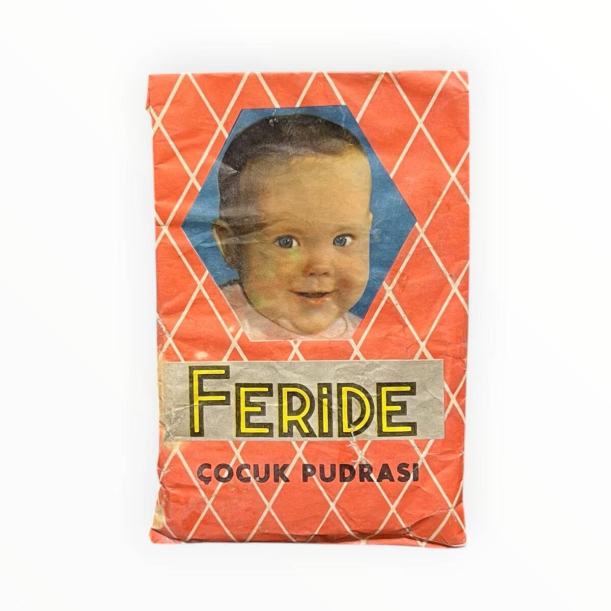  Vintage 1970's FERİDE Çocuk Pudrası AOB9024 - 2