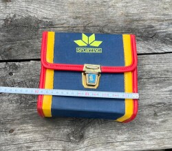 Vintage 1970s Küçük Boy Okul Çantası AOB6408 - 5