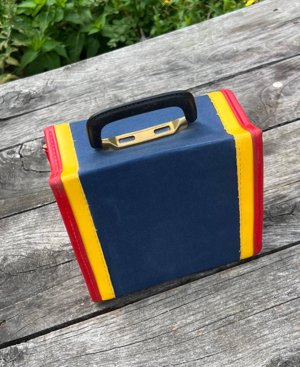 Vintage 1970s Küçük Boy Okul Çantası AOB6408 - 2