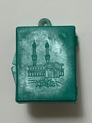 Vintage 1970s Mini Kur’an-ı Kerim – Kılıflı (Muhafaza Kabıyla) Cep Boy Baskı 