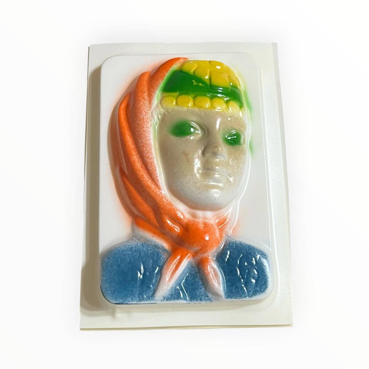 Vintage 1980-1990's ''Anadolu Kızı'' Alçı Kalıbı 17x12.5cm AOB8758 - 1