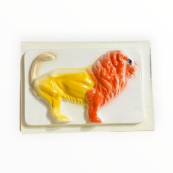 Vintage 1980-1990's ''Aslan'' Alçı Kalıbı 17x12.5cm AOB8752 - 