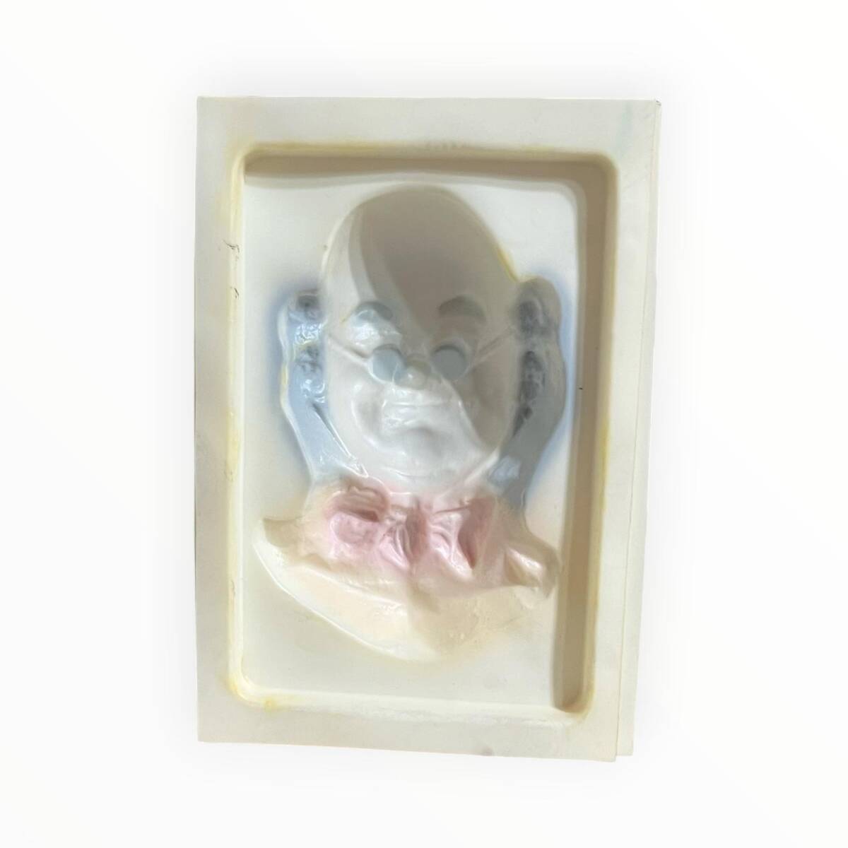 Vintage 1980-1990's ''Kel Kafa'' Alçı Kalıbı 17x12.5cm AOB8773 - 2