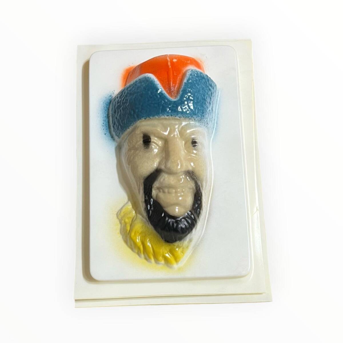 Vintage 1980-1990's ''Osmanlı Derviş Gülen Adam'' Alçı Kalıbı 17x12.5cm AOB8753 - 1