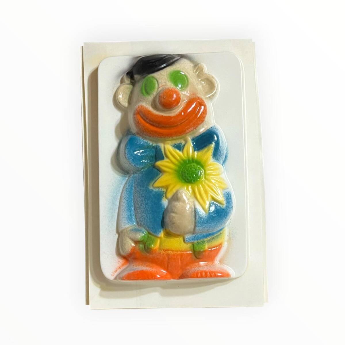 Vintage 1980-1990's ''Palyaço'' Alçı Kalıbı 17x12.5cm AOB8763 - 1