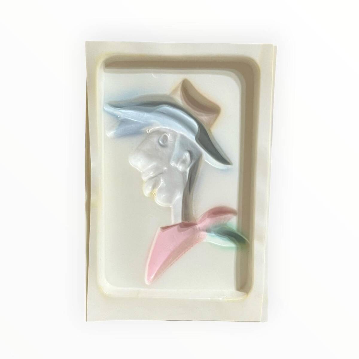 Vintage 1980-1990's ''Ret Kit'' Alçı Kalıbı 17x12.5cm AOB8755 - 2