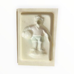 Vintage 1980-1990's '' Uzaylı Alf '' Alçı Kalıbı 17x12.5cm AOB8777 - 2