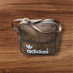 Vintage 1980's Adidas Çok Amaçlı Omuz Çantası AOB8505 - 2