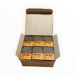 Vintage 1980's ATLI Nikelajlı Toplu İğne No: 28 -24 Adet 25gr' lık Dolu Paket AOB8678 - 3