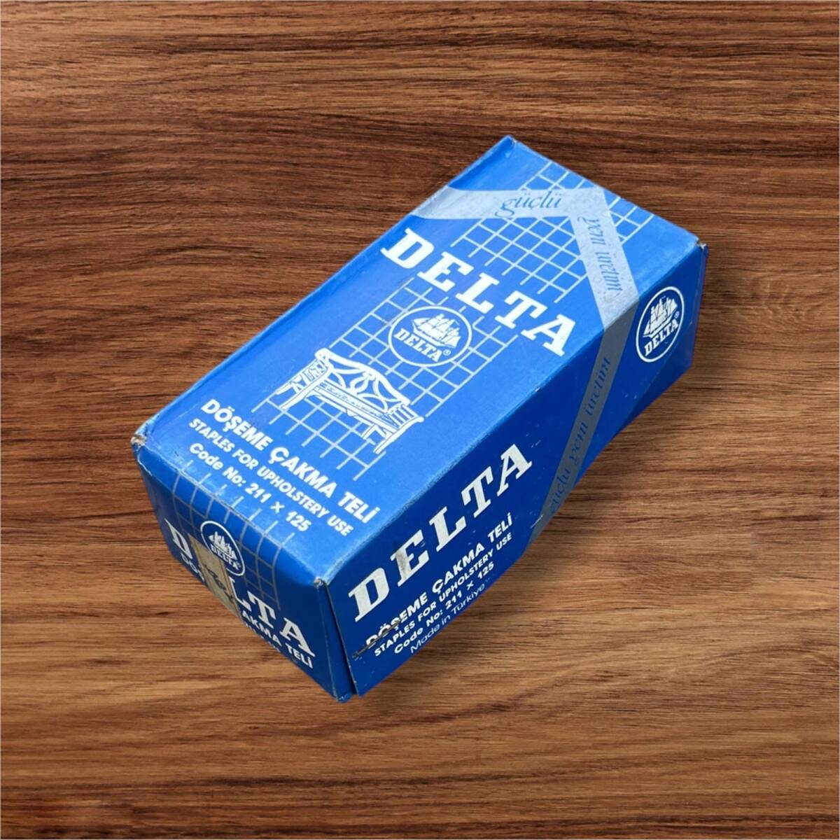 Vintage 1980's Delta Sanayii Zımba Teli AOB8638 - 3