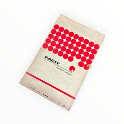 Vintage 1980's FACIT Karbon Kağıdı Dolu Paket AOB8702 - 3