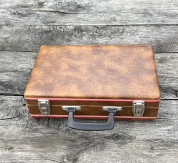 Vintage 1980s Küçük Boy Bond Çanta AOB6409 - 3