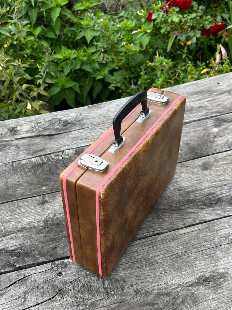 Vintage 1980s Küçük Boy Bond Çanta AOB6409 - 7