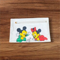 Vintage 1980's Mickeymouse Karekteri Naylon Kalemlik AOB8600 - 3