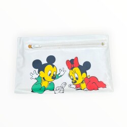 Vintage 1980's Mickeymouse Karekteri Naylon Kalemlik AOB8600 - Gökçekoleksiyon