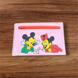 Vintage 1980's Mickeymouse Karekteri Naylon Kalemlik AOB8601 - 3