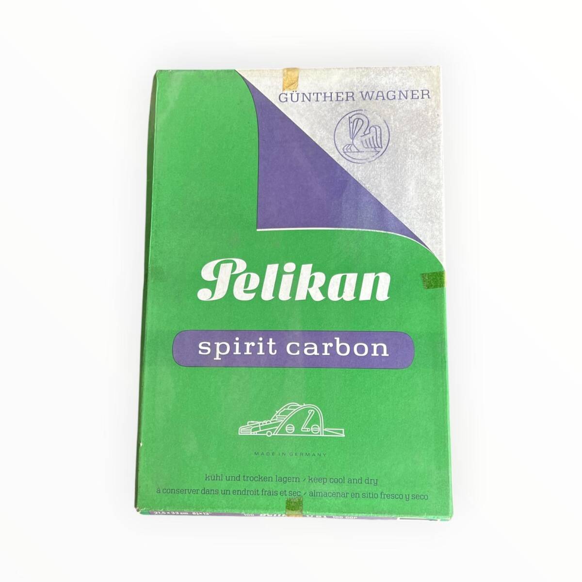 Vintage 1980's PELİKAN Karbon Kağıdı 100'lü Paket AOB8703 - 4