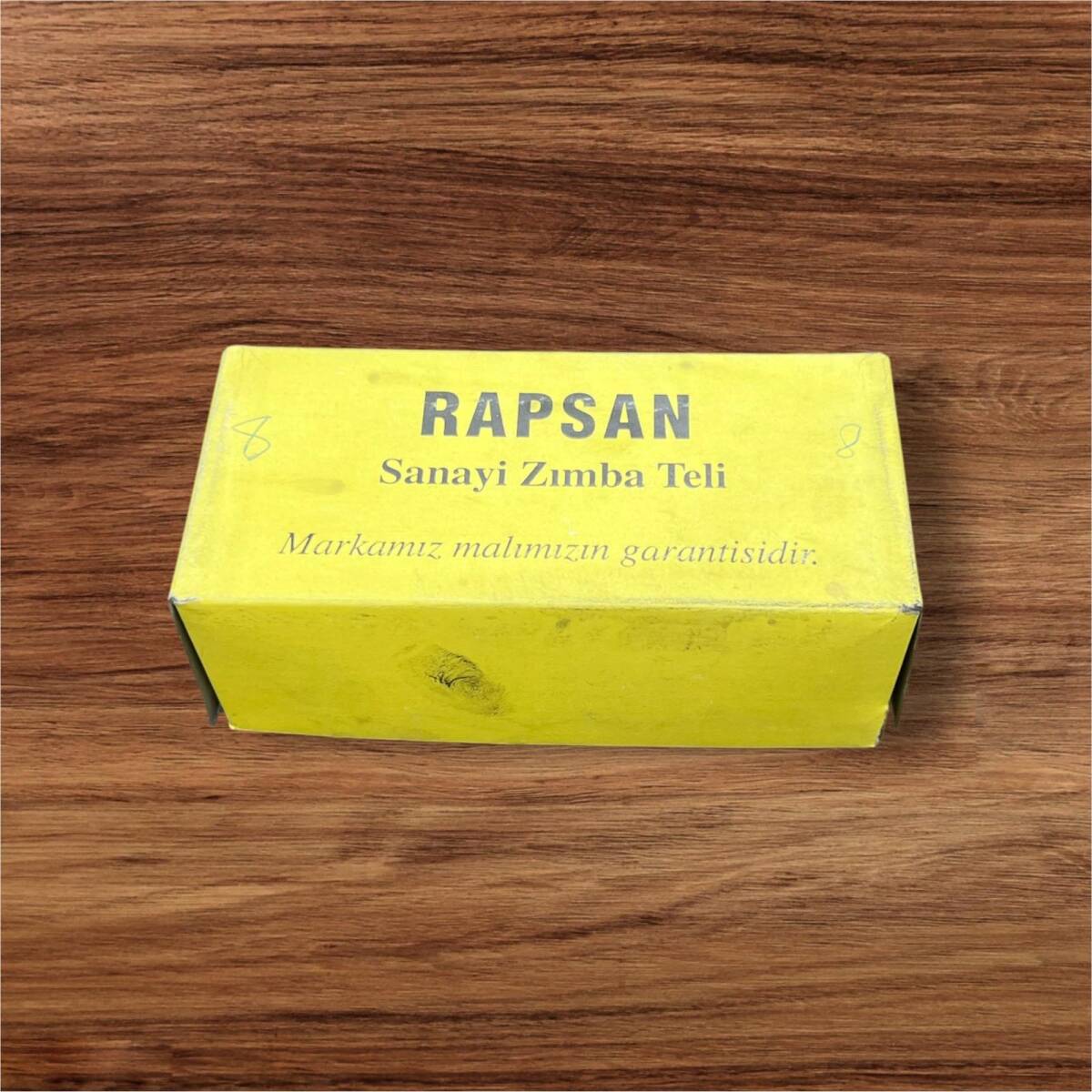 Vintage 1980's Rapsan Sanayii Zımba Teli AOB8637 - 4