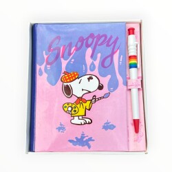 Vintage 1980's SNOOPY İlkokul Öğrenci Hatıra Defteri AOB8613 - 2