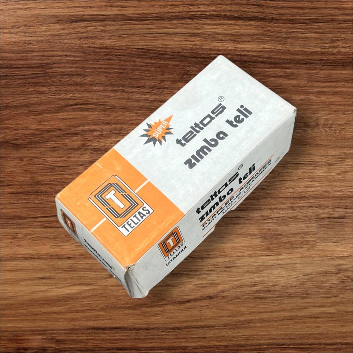 Vintage 1980's Teletaş Zımba Teli AOB8636 - 2