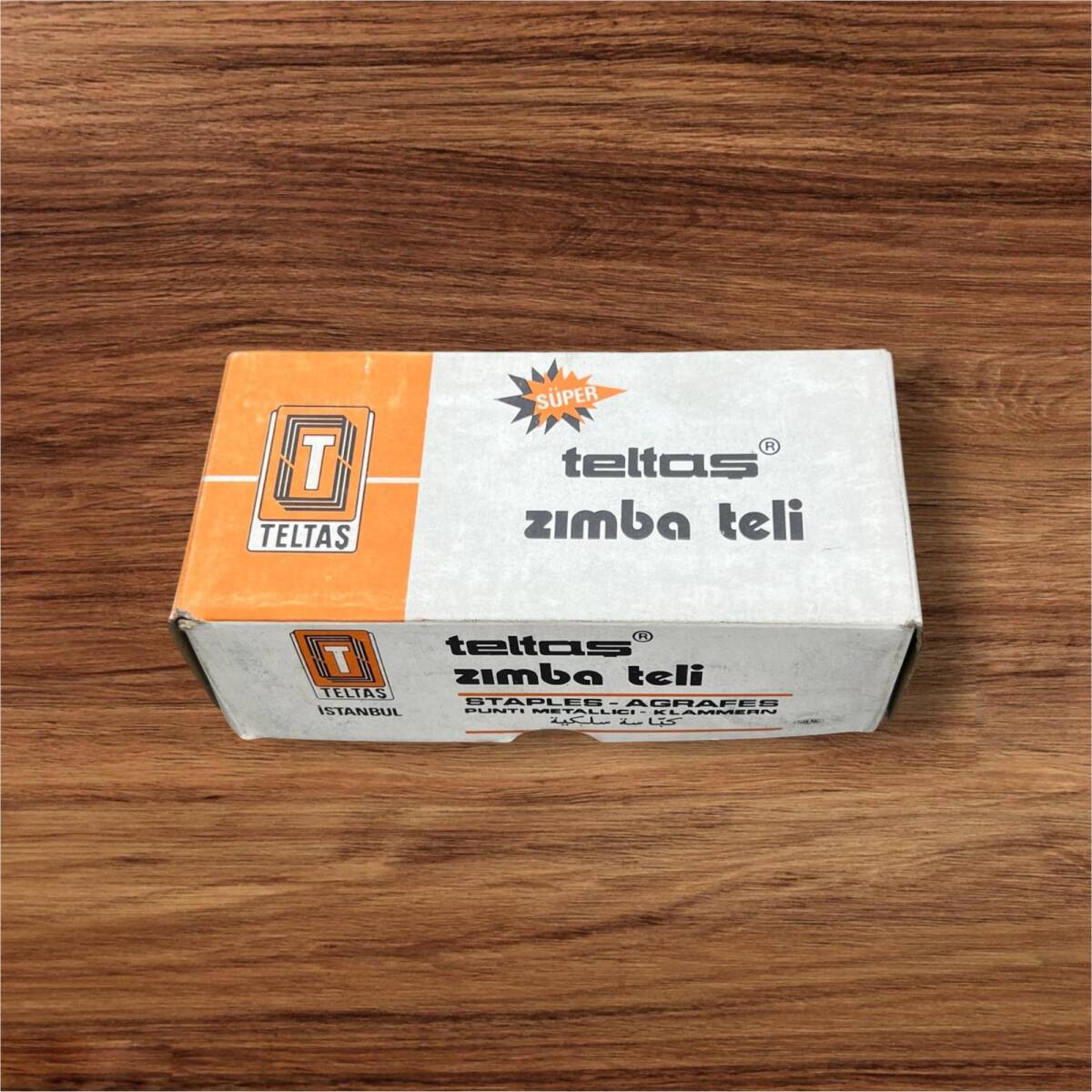 Vintage 1980's Teletaş Zımba Teli AOB8636 - 4