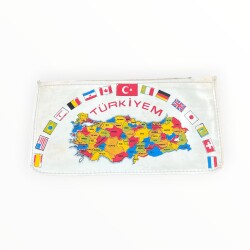Vintage 1980's Türkiyem Naylon Kalemlik AOB8599 - Gökçekoleksiyon