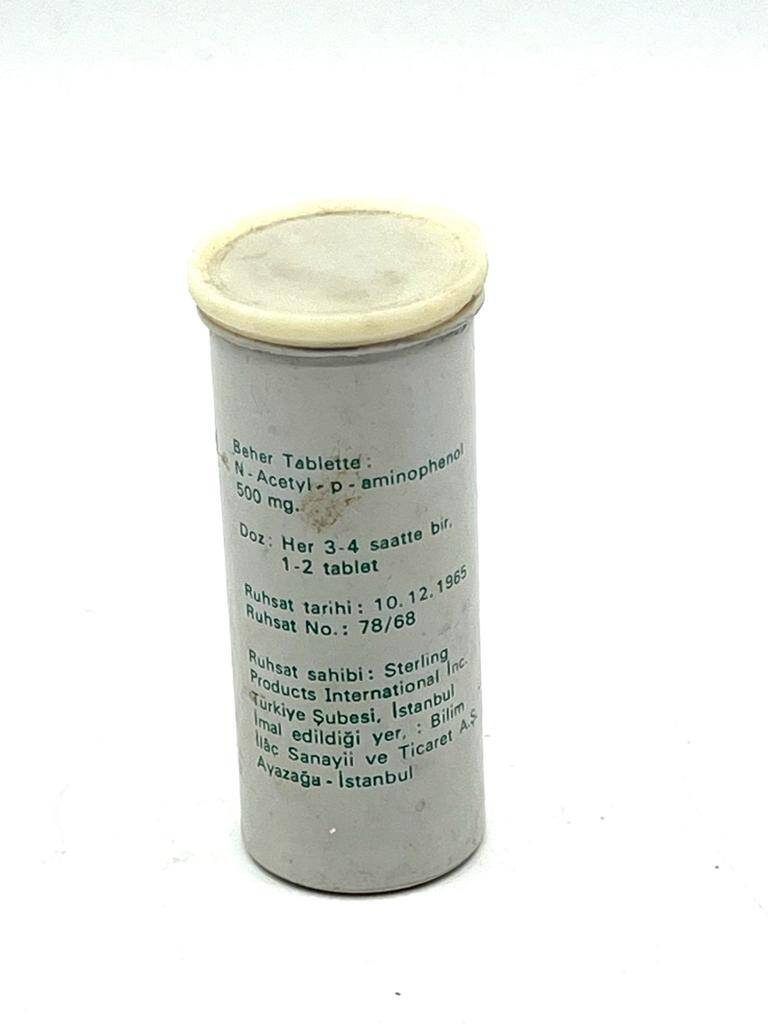 Vintage Panadol 1965 İlaç Kutusu MDL198 - 2