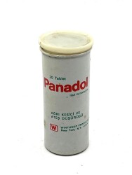 Vintage Panadol 1965 İlaç Kutusu MDL198 - Gökçekoleksiyon