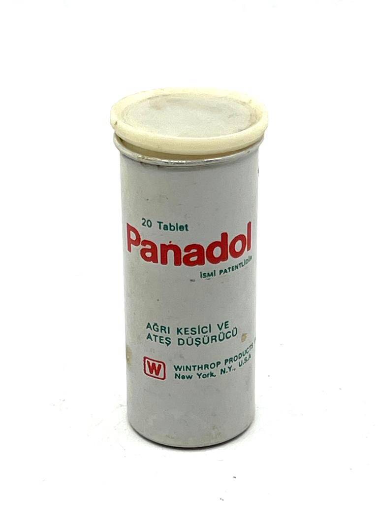 Vintage Panadol 1965 İlaç Kutusu MDL198 - 1