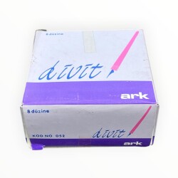 Vintage 1990's Ark Divit Kalem Sapı Dolu Paket AOB8623 - 