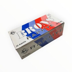 Vintage 1990's BRONS Raptiye 30 Adetlik 50 Paket Dolu Kutu AOB8679 - 1