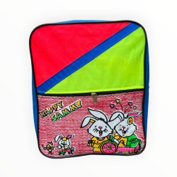 Vintage 1990's HAPPY SAMMY Okul Öğrenci Çantası AOB8517 - Gökçekoleksiyon