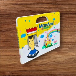 Vintage 1990's Monami Marka 48 Renkli Yağlı Pastel Boya Seti AOB8575 - 2