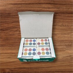 Vintage 1990,'s Pıcador Markalı 8'li Suluboya Dolu Paket AOB8563 - 2