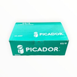 Vintage 1990,'s Pıcador Markalı 8'li Suluboya Dolu Paket AOB8563 - Gökçekoleksiyon