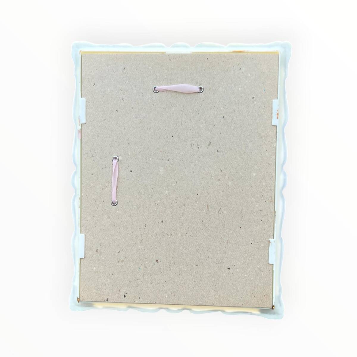 Vintage 1990's Plastik Çift Yönlü Resim Çerçevesi 28x22.5cm AOB8721 - 5