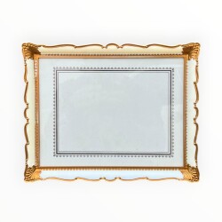Vintage 1990's Plastik Çift Yönlü Resim Çerçevesi 28x22.5cm AOB8721 - 6