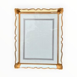Vintage 1990's Plastik Çift Yönlü Resim Çerçevesi 28x22.5cm AOB8721 - 