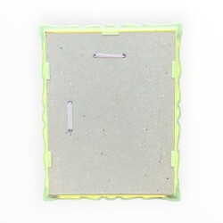 Vintage 1990's Plastik Çift Yönlü Resim Çerçevesi 28x22.5cm AOB8722 - 3