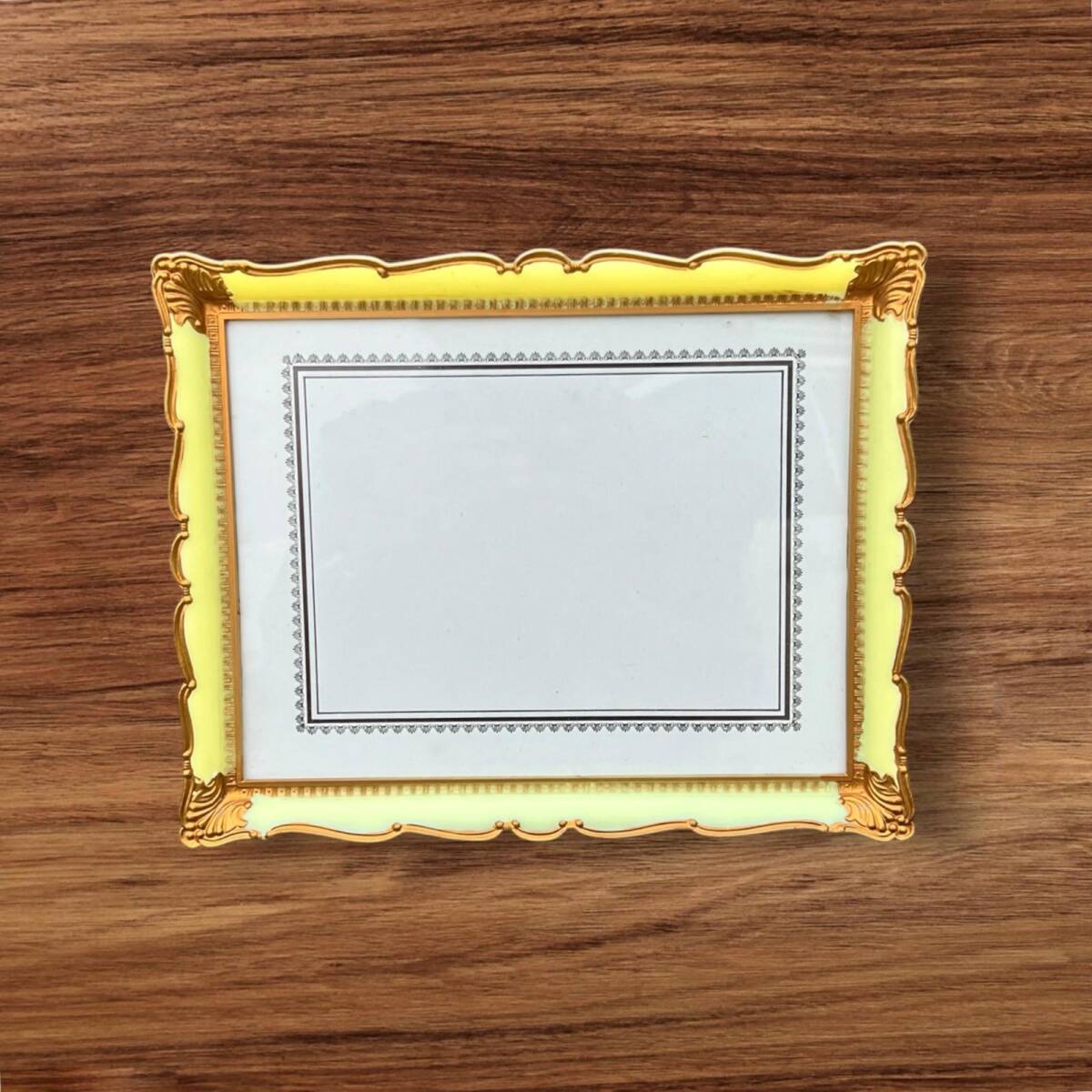 Vintage 1990's Plastik Çift Yönlü Resim Çerçevesi 28x22.5cm AOB8722 - 5