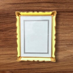 Vintage 1990's Plastik Çift Yönlü Resim Çerçevesi 28x22.5cm AOB8722 - 2