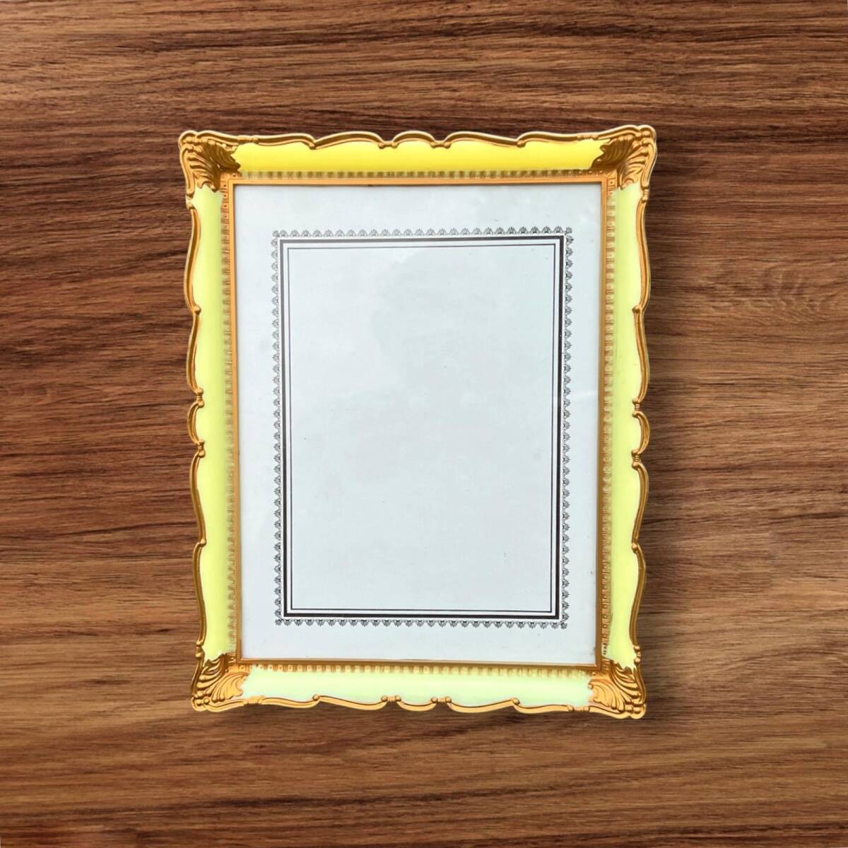 Vintage 1990's Plastik Çift Yönlü Resim Çerçevesi 28x22.5cm AOB8722 - 2