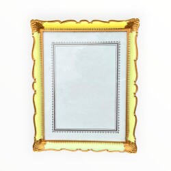 Vintage 1990's Plastik Çift Yönlü Resim Çerçevesi 28x22.5cm AOB8722 - 