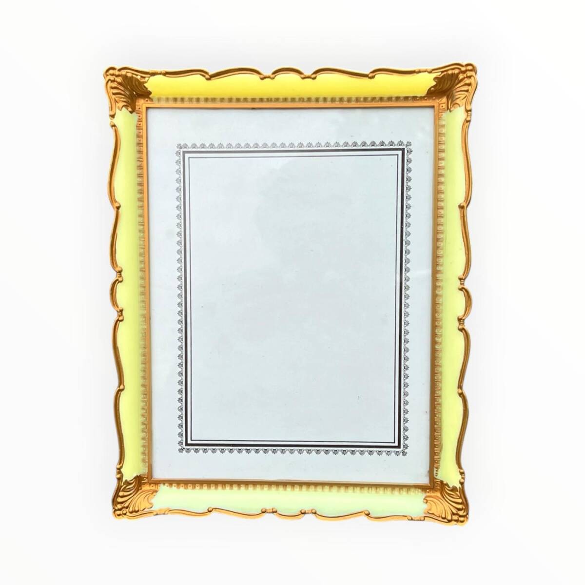 Vintage 1990's Plastik Çift Yönlü Resim Çerçevesi 28x22.5cm AOB8722 - 1