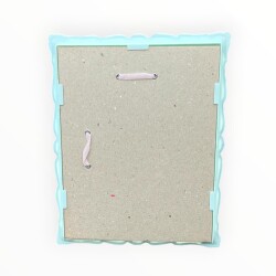 Vintage 1990's Plastik Çift Yönlü Resim Çerçevesi 28x22.5cm AOB8723 - 3