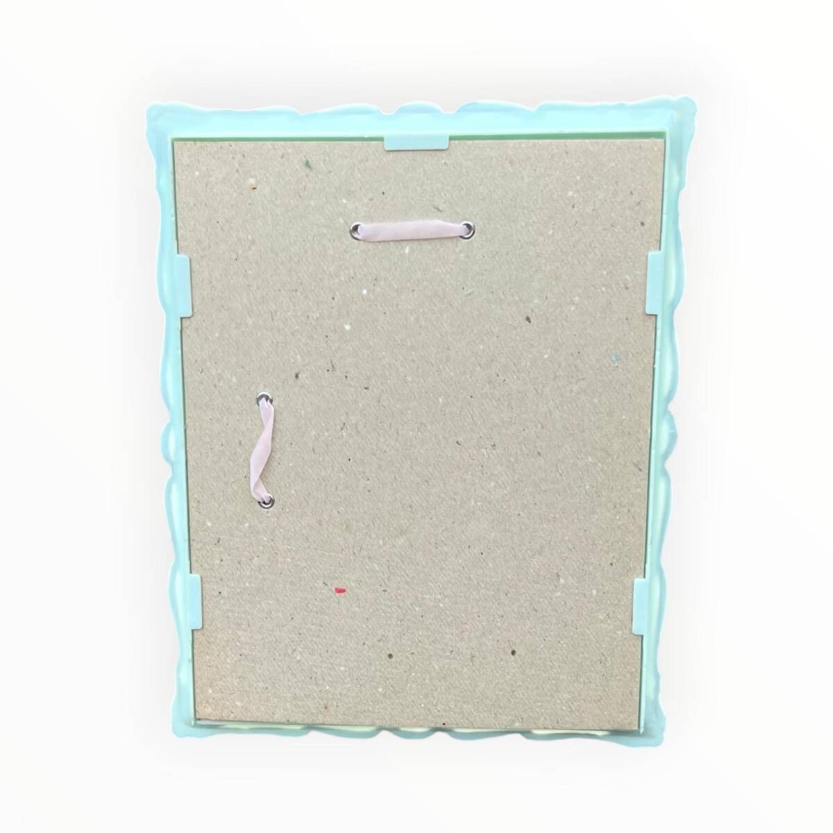 Vintage 1990's Plastik Çift Yönlü Resim Çerçevesi 28x22.5cm AOB8723 - 3
