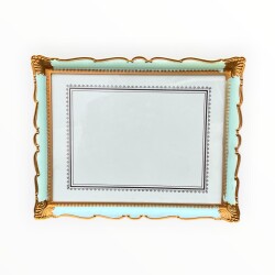 Vintage 1990's Plastik Çift Yönlü Resim Çerçevesi 28x22.5cm AOB8723 - 