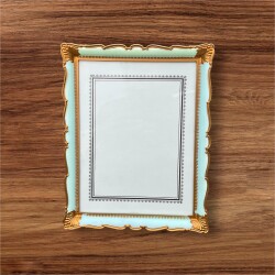 Vintage 1990's Plastik Çift Yönlü Resim Çerçevesi 28x22.5cm AOB8723 - 2