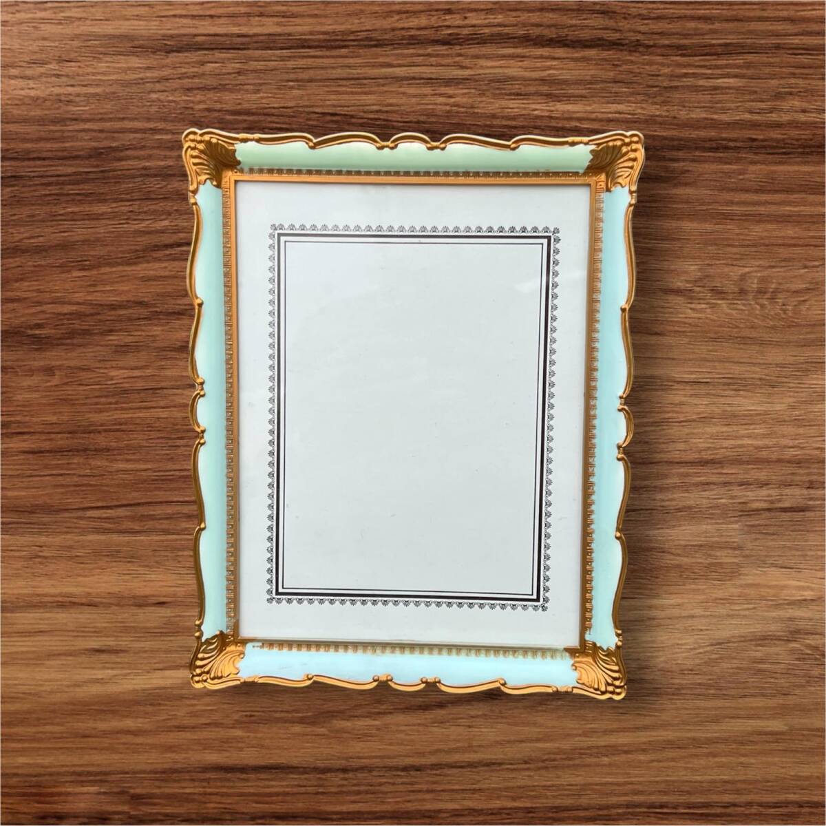 Vintage 1990's Plastik Çift Yönlü Resim Çerçevesi 28x22.5cm AOB8723 - 2